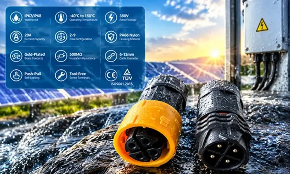P20 circular waterproof plug P20 circular waterproof plug