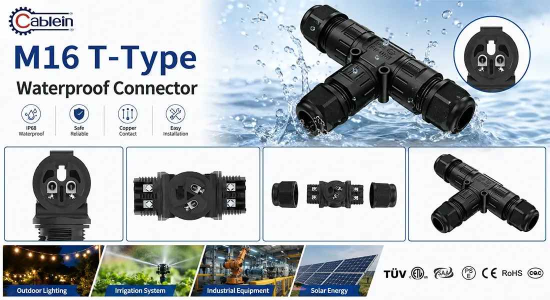 M16 T-Type Waterproof Connector M16 T-Type Waterproof Connector
