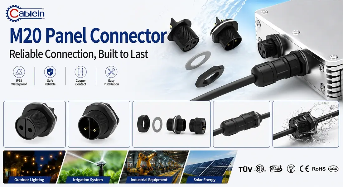 M20 Panel Connector M20 Panel Connector