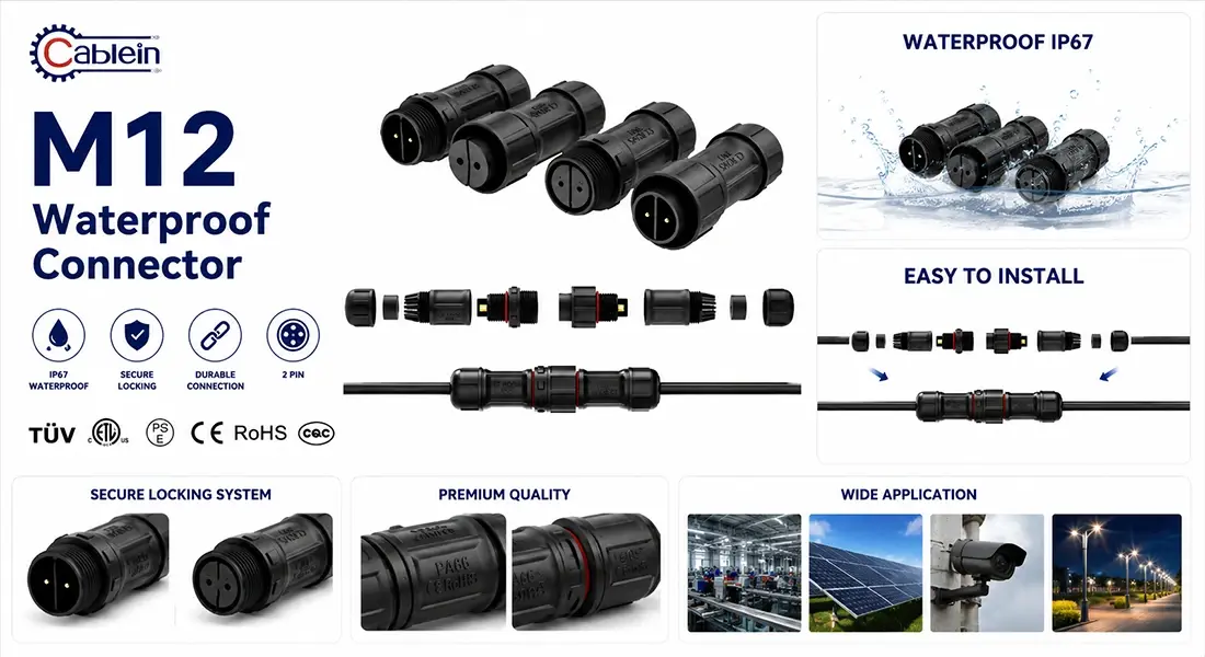 M12 Waterproof Connector