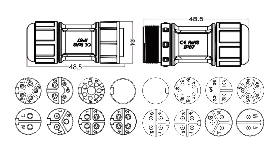 M20 Circular Connector M20 Circular Connector