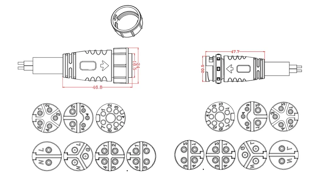 QC20 Quick Disconnect Connector QC20 Quick Disconnect Connector