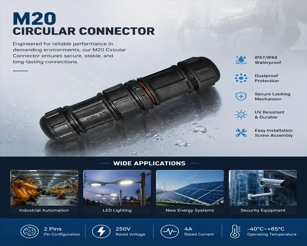M20 Circular Connectors M20 Circular Connectors