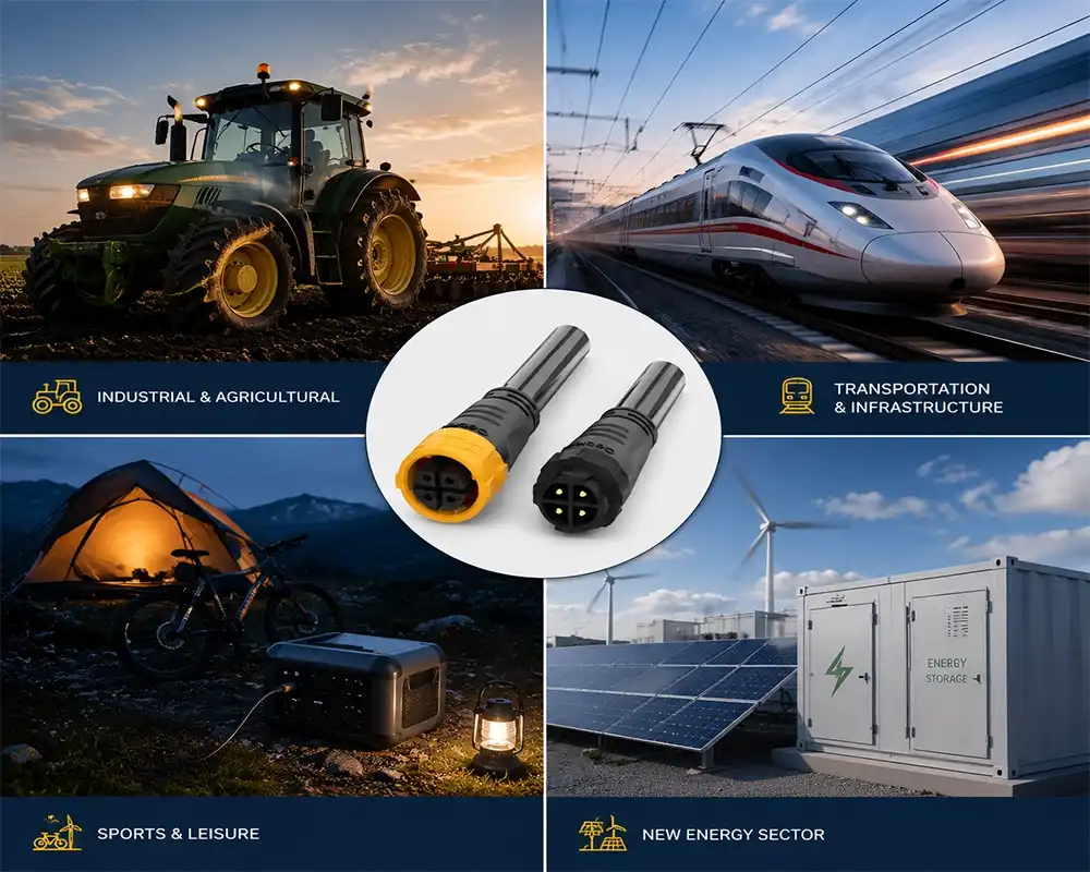 P25 Locking Cable Connector application P25 Locking Cable Connector application