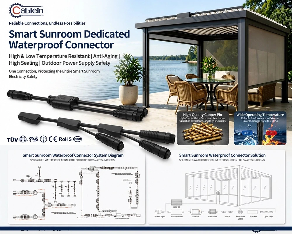 M10 Waterproof Connector
