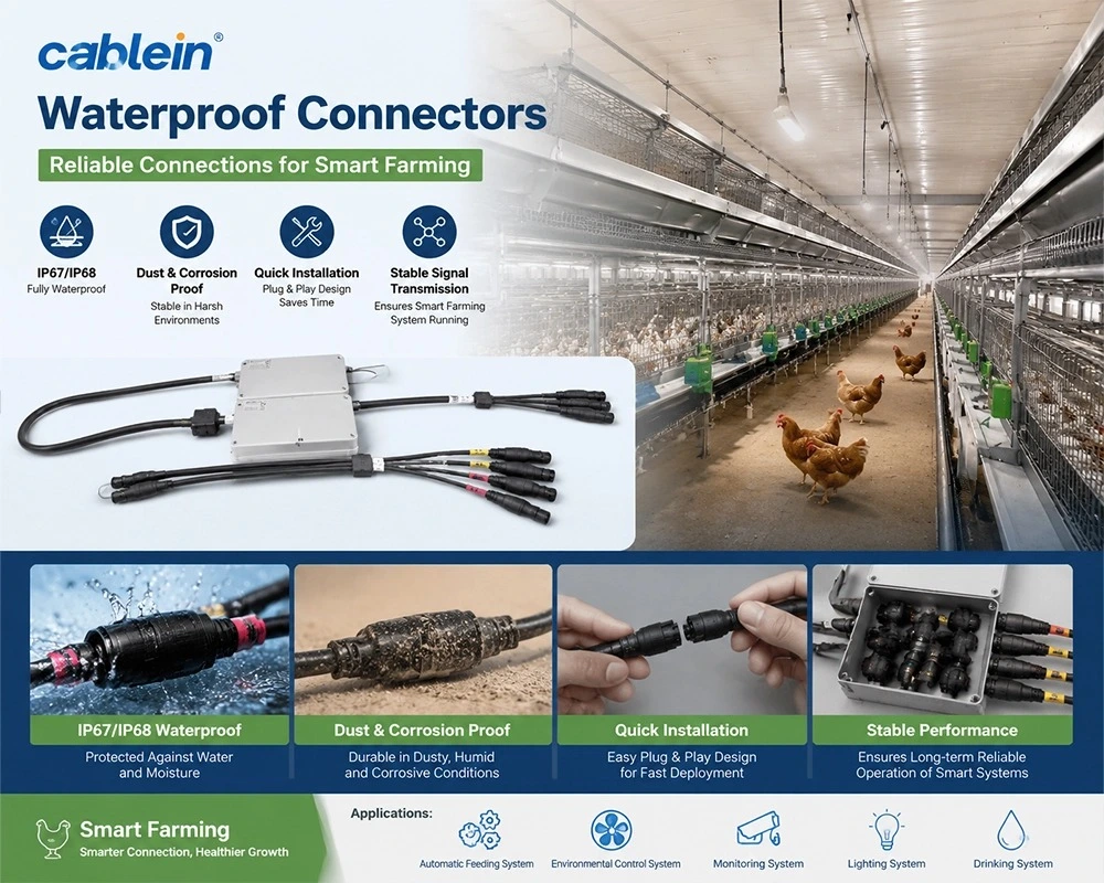 M10 Y Type Waterproof Connector M10 Y Type Waterproof Connector