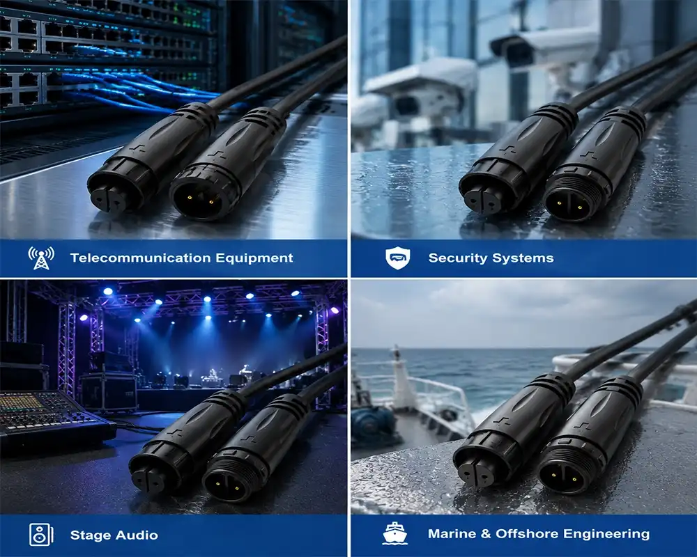 M20 Inline Waterproof Connector application M20 Inline Waterproof Connector application