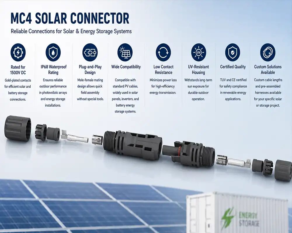 MC4 solar connector