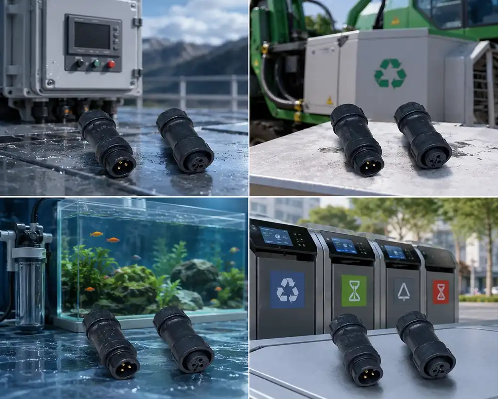 QC12 quick clamp waterproof connector application QC12 quick clamp waterproof connector application