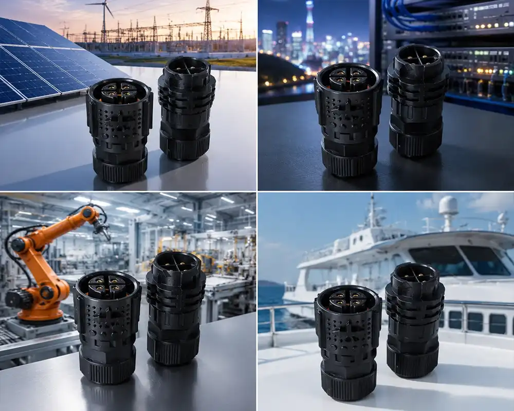 P20 circular waterproof plug application