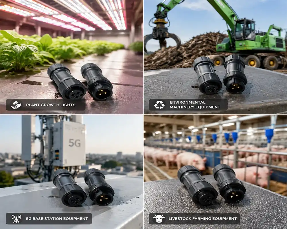 QC12 quick clamp waterproof connector application QC12 quick clamp waterproof connector application