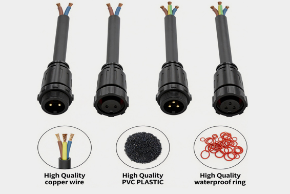 How M5, M8 and M12 connectors & cables can be waterproof