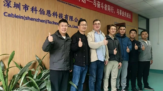 Cablein Welcomes Russian Partner to Strengthen Cooperation in Energy Storage Connector Market 