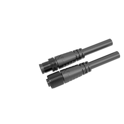 Buy M10 Metal Head Coated Waterproof Male Female Connector LED Cable 2 Core 3 Core IP68 online manufacture