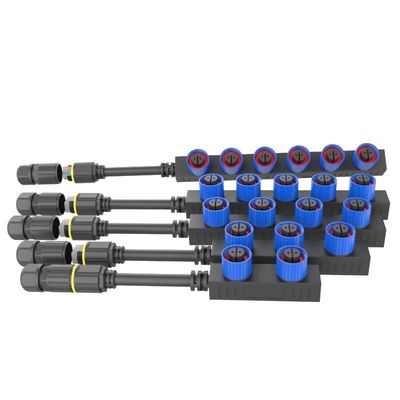 Buy M15 2 Pin 3 Pin 4 Pin 5 Pin Waterproof Male Female Connector F Type Module Socket online manufacture