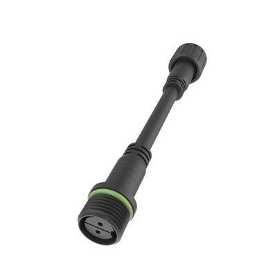Buy M18 Two Core To Three Core Waterproof Cable Connector IP67 Of LED Lighting Livestock online manufacture