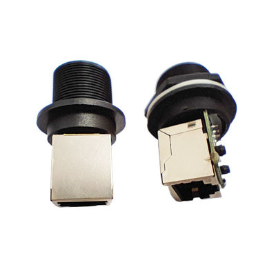 Buy M20 Signal RJ45 Waterproof Connector 1.5A Max Current Rating 125V Operating Voltage online manufacture