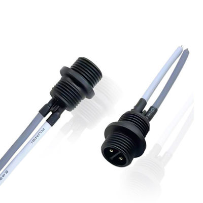 Buy Push Locking Waterproof M12 Panel Mount Connector 400V Rear Panel Connector online manufacture