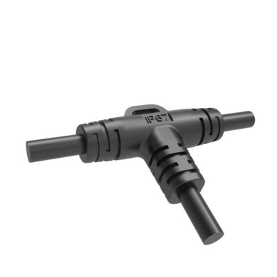 Buy T Type Wire Farm IP68 Waterproof LED Connectors Wire Power Supply LED Plant Light online manufacture