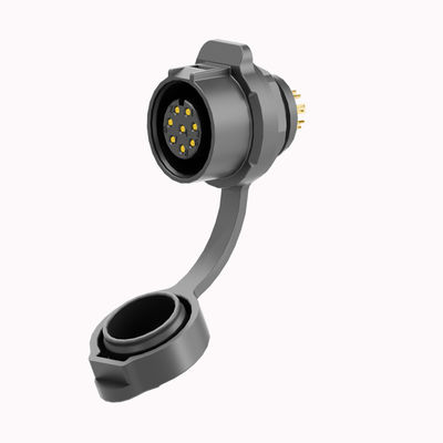 Buy 500V AC PA66 Nylon Waterproof Power Connector Water Resistant Power Supply Connector online manufacture