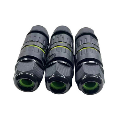 Buy IP67 Waterproof Circular Connector With PA6 Nylon Material And Gilded Brass Metal online manufacture