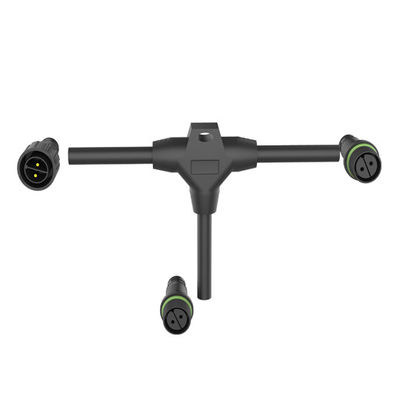 Buy 15A Waterproof Circular Connector Self Locking 4 Pin Male Female Connector online manufacture