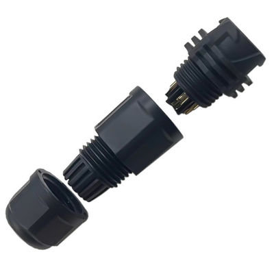 Buy 4 Pin IP67 Water Resistant Circular Connector For Cable Jacket OD 4.5-9.2 Mm2 online manufacture