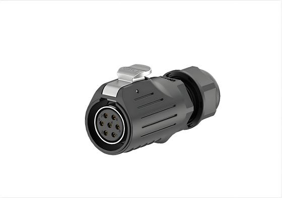 Buy LP20-7P Waterproof Connector 7 Pin 10A IP67 with Strain Relief online manufacture