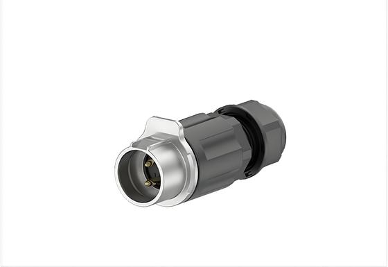 Buy LP20 20A 2-Pin Waterproof Connector IP67 Gold-Plated Brass online manufacture