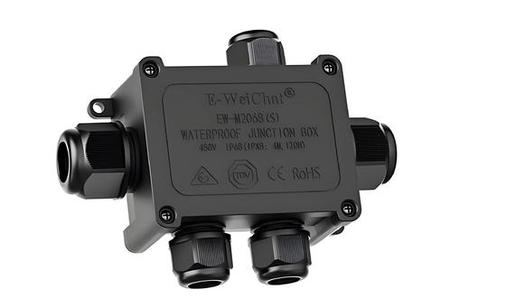 Buy Waterproof Cable Junction Box, 1 Port Input to 4 Outputs, IP68 Rated online manufacture