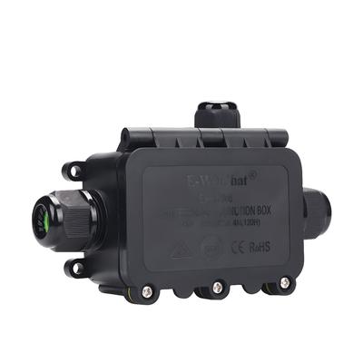 Buy Waterproof Electrical Junction Box IP68 1In2Out Outdoor Cable Connector Through-Type online manufacture