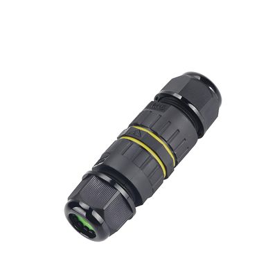 Buy Waterproof Connector M16 2-Pin Straight Through IP68 Screw Locking online manufacture