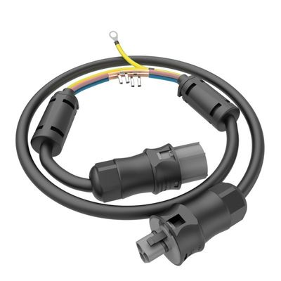 IP68 RST25I Waterproof Power Connector 500V with PA66 Nylon for Micro Inverter Applications