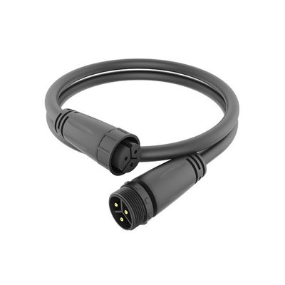 M20 3 Core Extension Cable Connector Waterproof Solar Photovoltaic Livestock