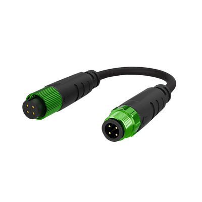 Y Type Waterproof Cable Connector IP67 Rated 500V with PA66 Nylon Material for Secure Connections