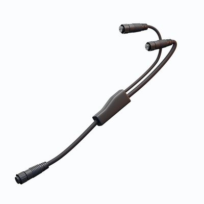 Y Series Parallel Waterproof Cable Connector IP67 PA66 Nylon Material for Outdoor Sun Room Applications