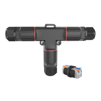 M20 Quick Connector IP67 Waterproof 3 Core Quick Card Press Aviation Plug for Outdoor Applications