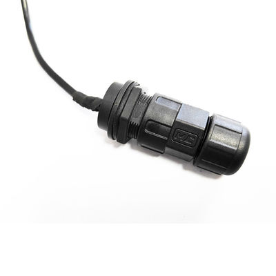 Panel Mount USB RJ45 Waterproof Connector Socket Of Network Crystal Equipment System