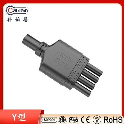 15A Max Current Rating IP68 Waterproof LED Connector with PA66 Nylon Material for LED Module and Underground Cable Connections