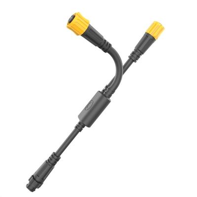 P12 Self-Locking IP68 Waterproof LED Connector with 10A Rated Current for Outdoor Lighting