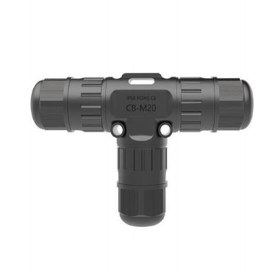 IP68 Waterproof Data Connector with 400V Voltage Rating for Panel Mount Applications