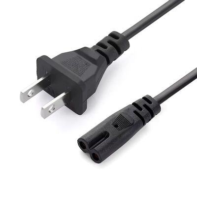 American Standard Two Flat Power Cable Plug 1.5m Length Cord With 8 Letter Suffix
