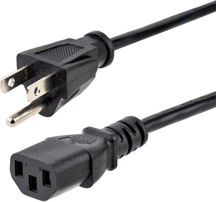 Black Electric Power Plug Connection 4.8mm Pin Diameter For Versatile Applications