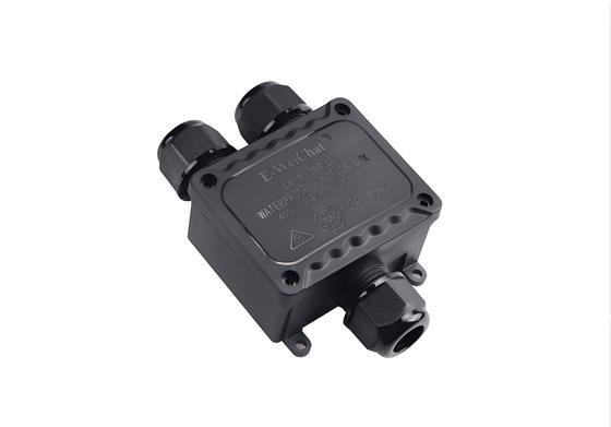 Waterproof Junction Box with IP68 Rating 1-in-2-out Split-Type Design for Harsh Environments