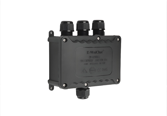 Waterproof Junction Box 1-in-3-out with IP68 Rating Split-Type