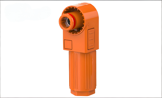 PG50A-OR-IP67 Fixed (Non-Rotatable) Energy Storage Connector - Orange Positive, Stud Mount